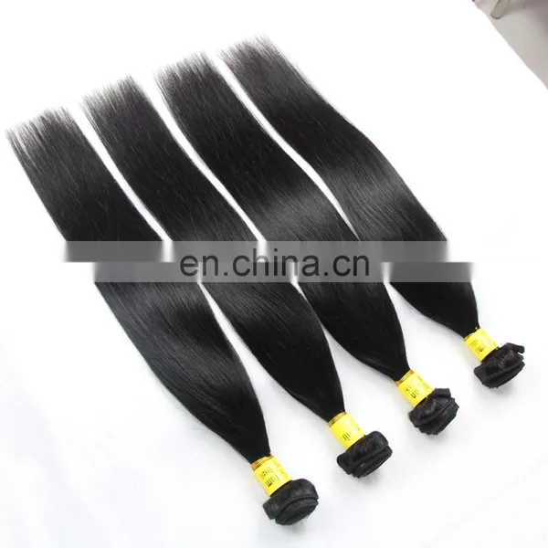 Fast Shipping 100% Indian Human Virgin Remy 9A Grade Hair Weaving in Silky Straight Cuticle Aligned Hair photo-4