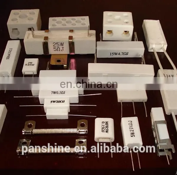 Cement Ceramic 5W 200 Ohm Resistor Temperature Fuse Cement Resistor photo-3
