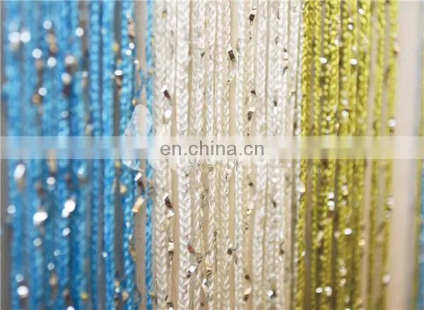 New Model Home Textile String Curtain Design for Salon photo-2
