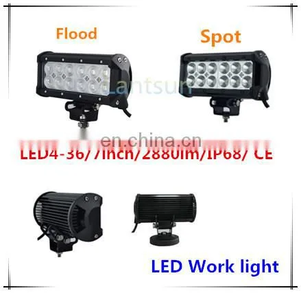 CE ROHS 12 Volt 36w Double Row Led Light Bar Mini Tractor 4x4 Led Bar Lighting photo-3