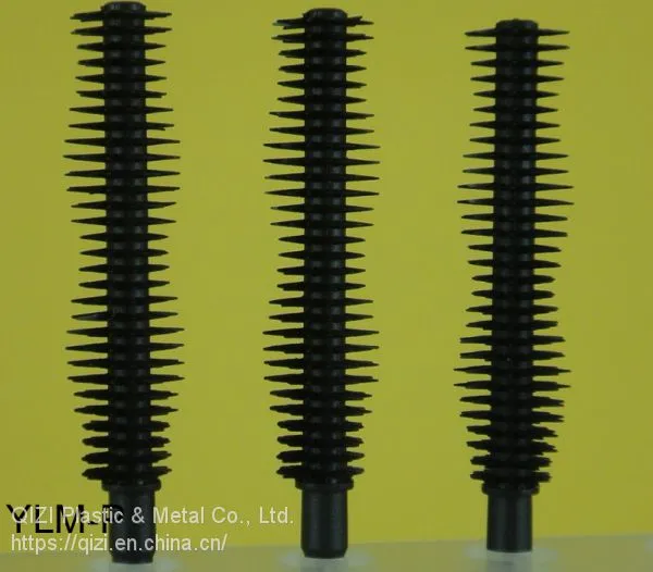 3d 4d Fiber Lash Disposable Silicone Plastic Black Eyebrow Mascara Tube Brush Wands Bottle Packaging de Soldar Buceo Waterproof With Cap for Eyelash Extensions