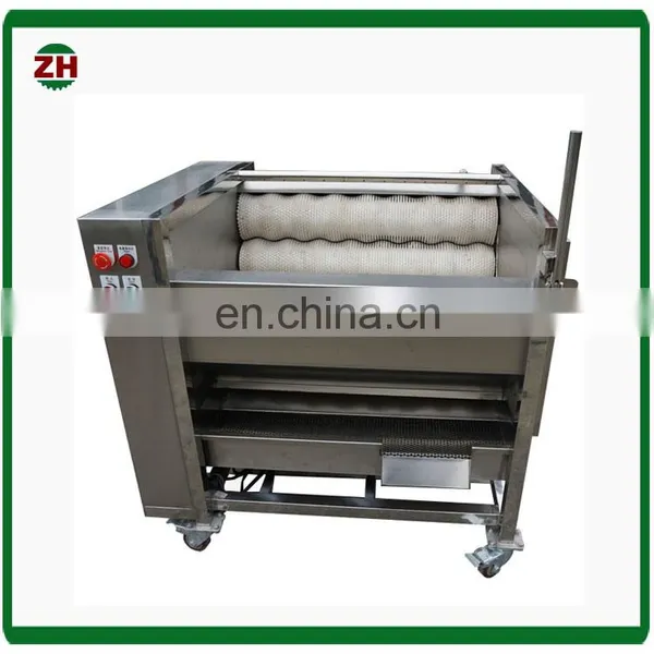 High Output Maca Dendrobe Washing Machine Yam Onion and Sweet Potato Peeling Machine photo-3