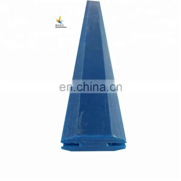 UHMW Guide Rail Shields PE Plastic Guide Rail Conveyor Chain Pallet, High Wearing UHMW PE Plastic Linear Guide Rail photo-4