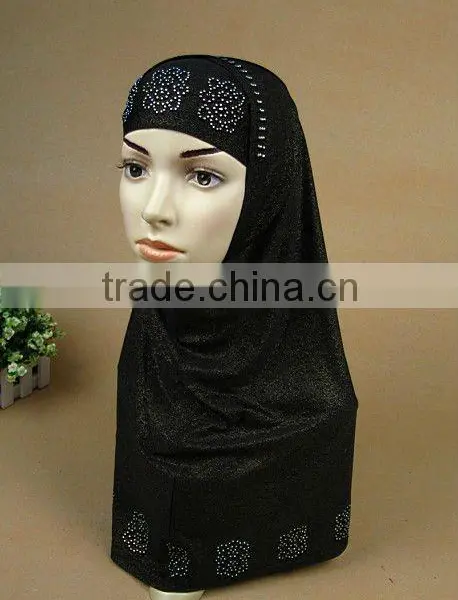 A315 Newest Design Muslim 2 Piece Hijab