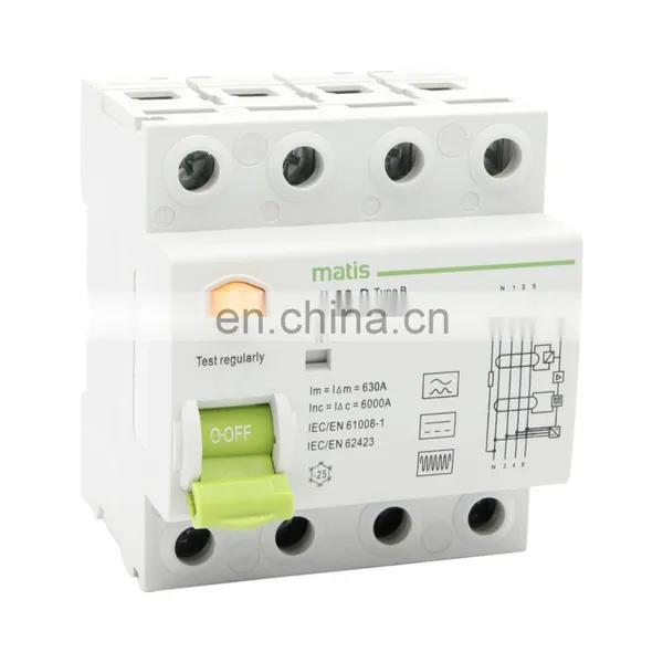Good Material Easy to Operate Top Quality RCCB Type b Remote Control Circuit Breaker