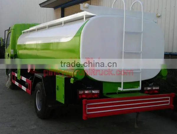 Cheaper Price DFAC Fuel Truck With Dispensing Arrangements Monitor and Meter 8000Liters Oil Tank Truck For Sales photo-2