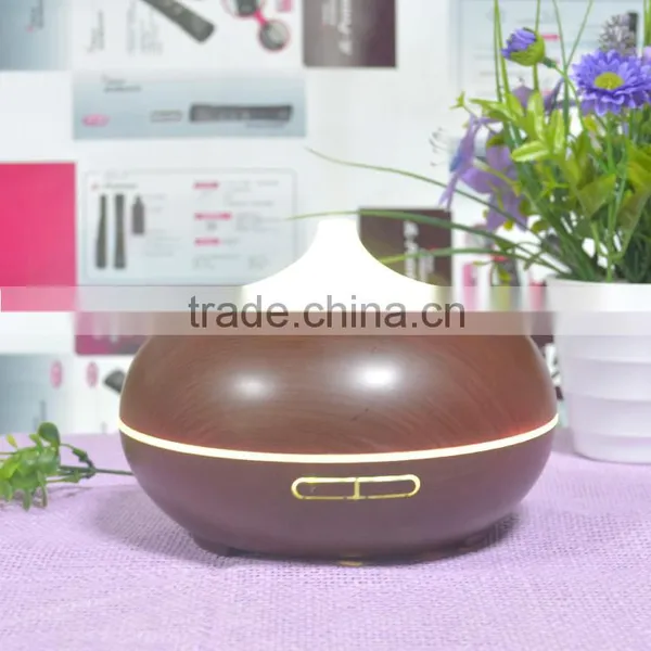High Quality Ultrasonic Wood Grain Oil Diffuser Air Purifier With Humidifier photo-6