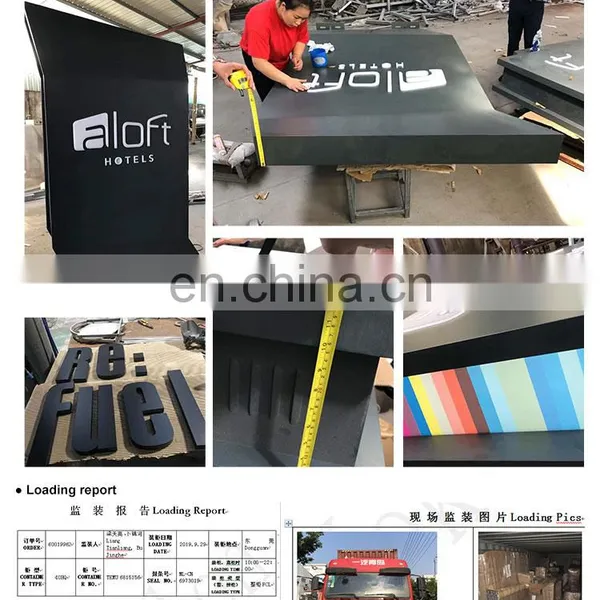 Hot Selling Good Quality Classic Design Lobby Office Wall Stainless Steel Letters Signs Signage photo-4