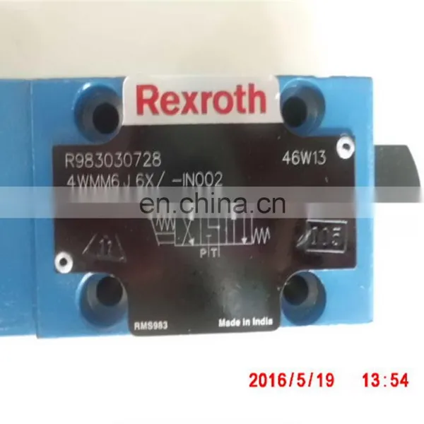 Manual Actuation Directional Valves 4WMM6J6X/-IN002 photo-2