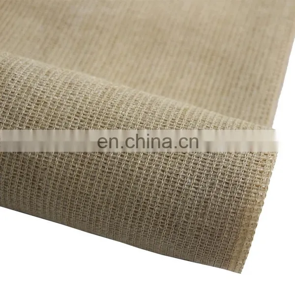HDPE Beige 95% Shading Rate Sun Shade Net Mesh Cloth Fabric for Agricultural Carport Greenhouse photo-3