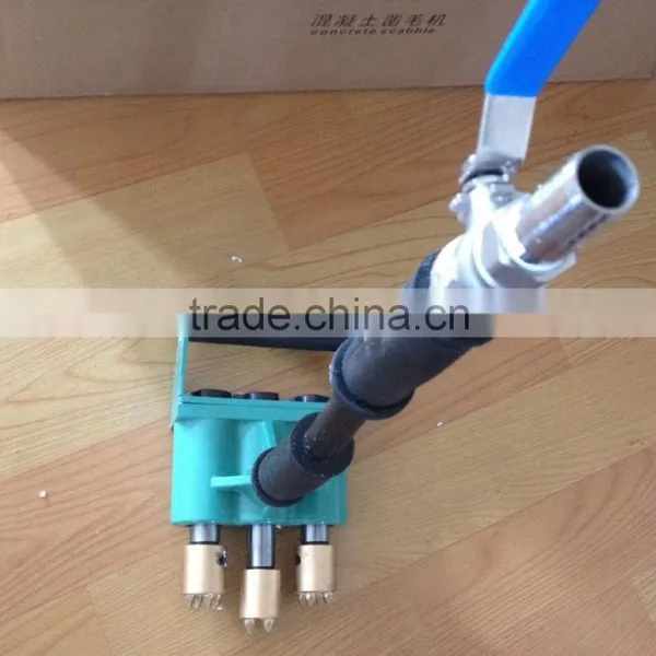 Triple Bits Concrete Scabbler Machine for Sale photo-6