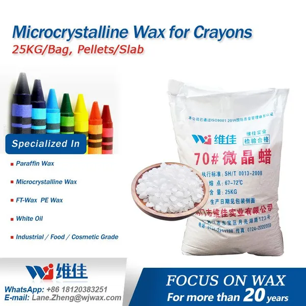 Microcrystalline Wax for Crayons