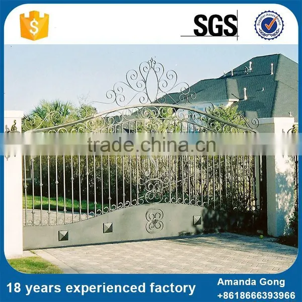 Eco-Friendly Used Wrought Iron Gate For Villa Sale photo-5