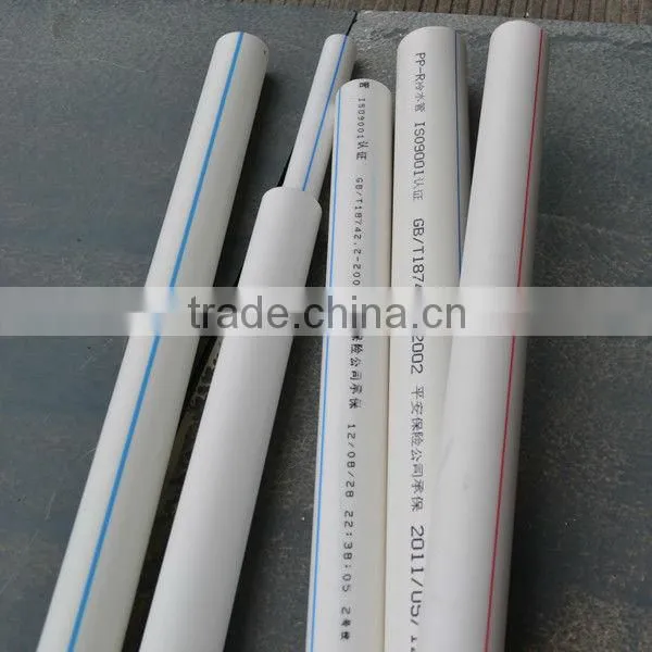 Environmental Friendly PP-R Cold / Hot Water Supply Pipes Dn20mm to 110mm