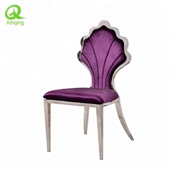 stainless steel dining chair modern hotel restaurant chair