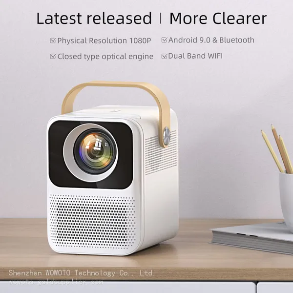WiFi Screen Theater Smart Mirroring Proyector Led Lcd Video Projecteur