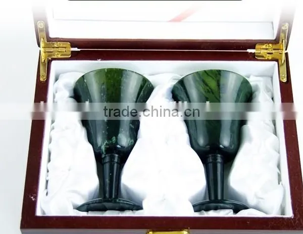 2014 Wholesale Red Wine Goblet/jade Wine Cup