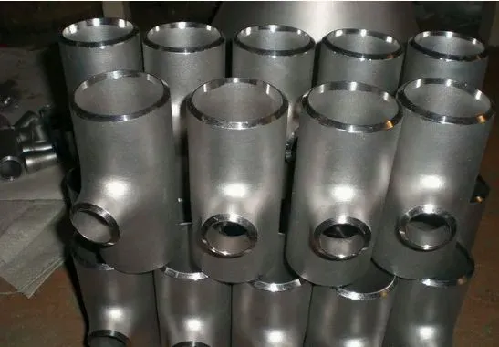 3A/SMS/DIN Stainless Steel Polished Welded Reducing Tee photo-2