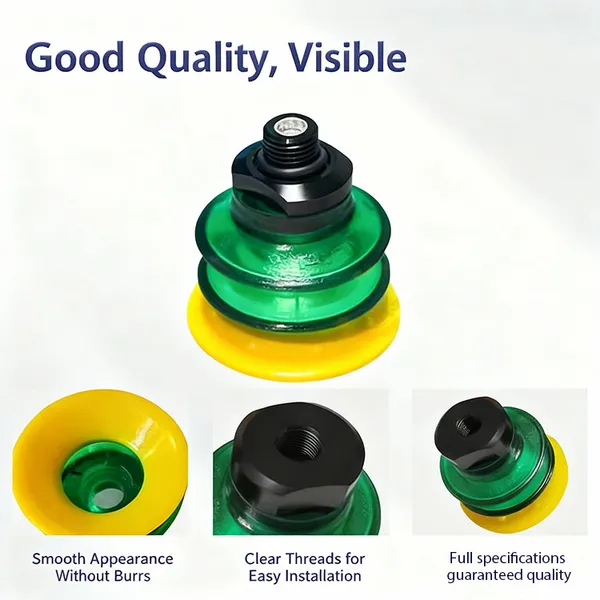 BX Series Polyurethane Multi-Layer Vacuum Suction Cups PIAB Brand Alternative Durable & Flexible Design for Demanding Industrial Applications photo-3