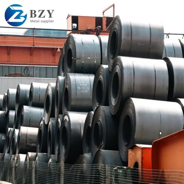 High Quality ASTM A36 A283 St37 S235jr S355jr Ss400 Hot Rolled Carbon Steel Coils for Boiler Plate With Bending Service photo-1