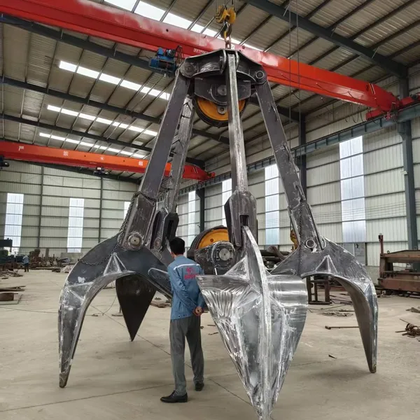 Under Water Working Electric and Mechanical Stone Grabs, Ship Crane Grab photo-2