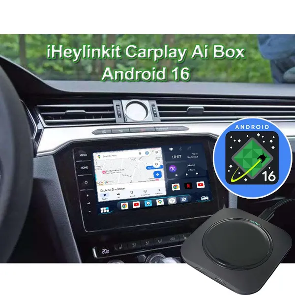 Carplay Smart Box Wired android auto / carplay Обновление до android 16