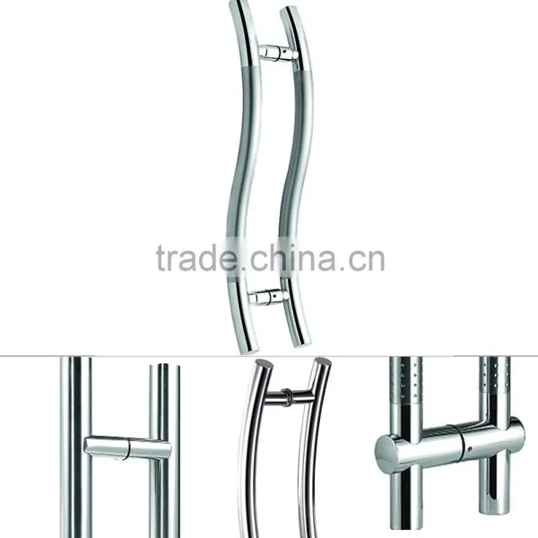 Stainless Steel Exterior Glass Door Handle/pull Handle/H Shape Door Pull Handle photo-6