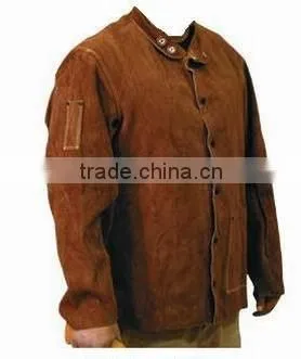 Welding Clothing / Working Gloves / Cow Split Leather Brown Gloves