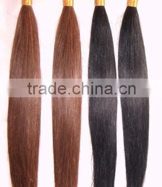 100% Human Hair Wholesale I-tip Hair Extensions 28 Inch Straight photo-5