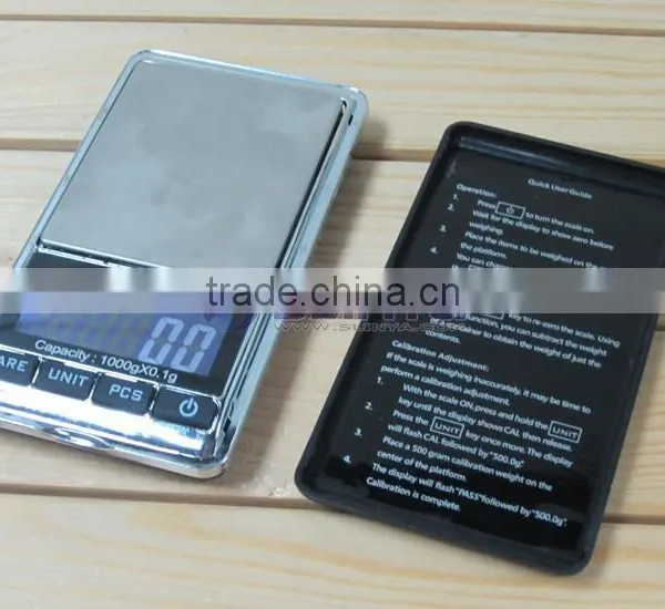 100g to 1000g Capacity 0.1g/0.01g Blue LCD Display DS16 Digital Scale photo-3