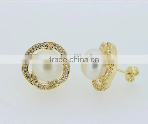 2015 Newest Pearl 925 Silver Earring photo-4