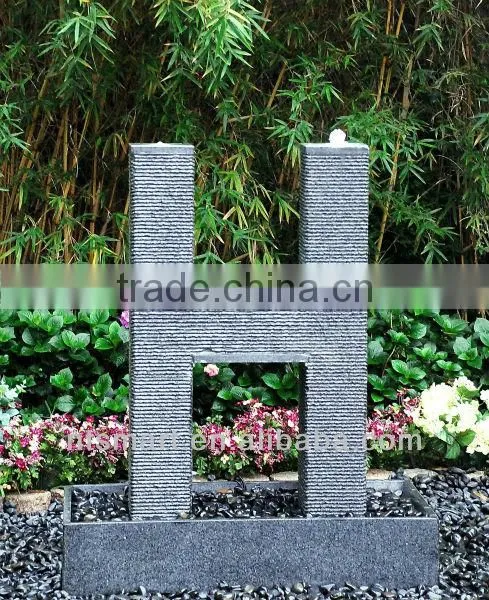 Granite Letter Fountain H