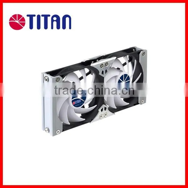 Portable Camping Car Aluminum Rack 12V 90mm Air Cooling Ventilation Fan photo-2