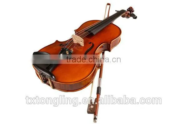 (TL004-2) Pattern Violin With Case , Colorful Violins With Cases,Solid Wood Violin photo-3