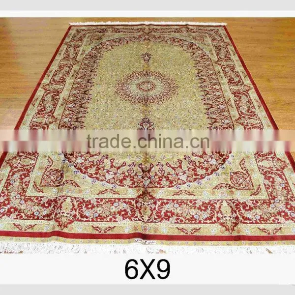 Carpet Carpet Hand Knotted Handmade Persian Silk Rug Persian Handmade Silk Carpets