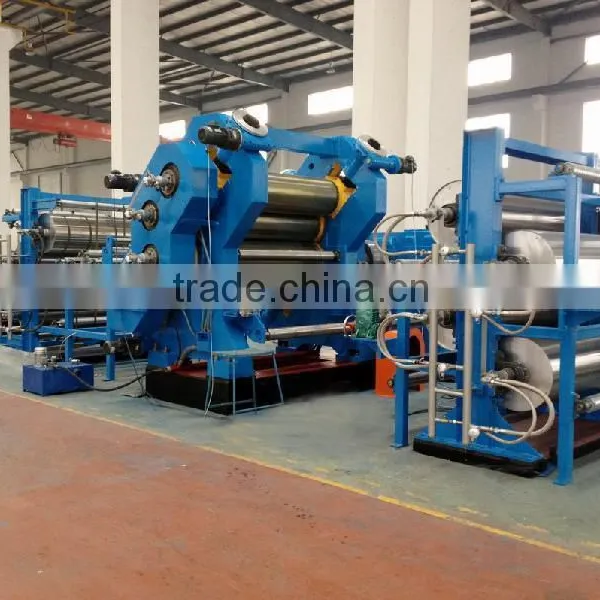 High Capacity Long Roll Four Roll Rubber Calendering Machine photo-2