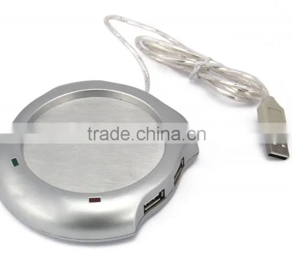 Computer 4 Port Usb Hub Cup Heater Mug Warmer photo-2