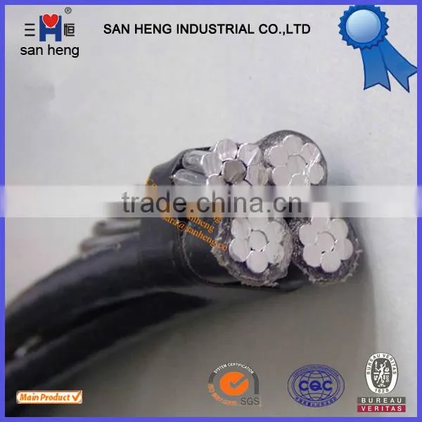 Aluminum Conductor 4 Core Power Cable 35mm ABC Aerial Bundle Cable for Street Lighting photo-3