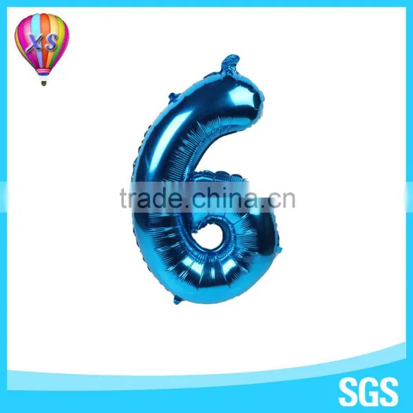 Thanksgiving Day Balloons With Number and Letter Shape for Party Decoration and Toys to Kids