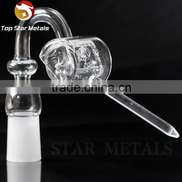 Domeless Dozer Quartz Nail Quartz Trough Domeless Nail Male and Female 10mm & 14mm or 18mm photo-5