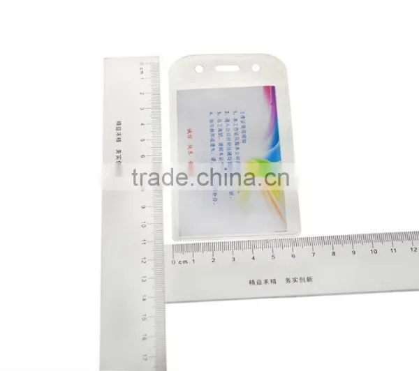 Transparant Plastic Card Holder photo-3