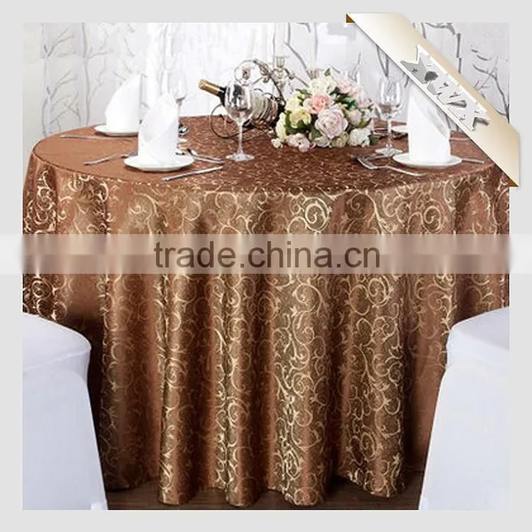 TC-159 Factory Wholesale 100%Polyester Sequin Rosette Table Cloth photo-6
