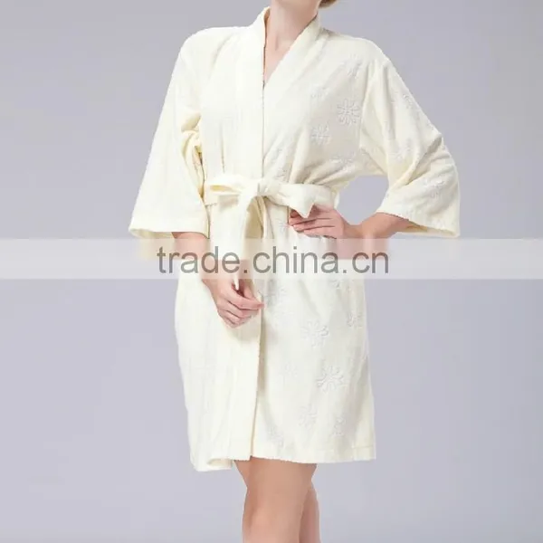 Sexs Delicates Egyptian Cotton Bathrobe photo-3