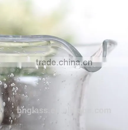 Glass Bubble Pitcher With Sea Star photo-3
