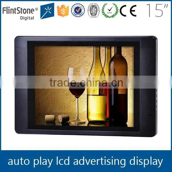 FlintStone 15 Inch Advertising Display With CF Card, Digital ad Player Screen, Industrial ad Player for Promotion photo-3