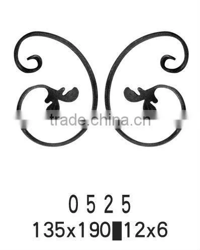 Wrought Iron Ornamental Scrolls