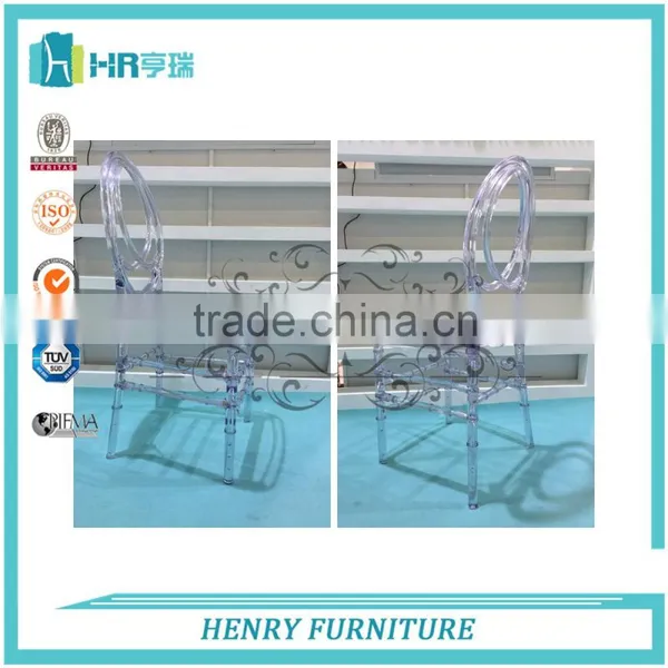 Transparent Crystal Resin Royal Chair Crystal Resin Phoenix Chair photo-5