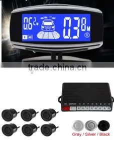 Shenzhen Factory Colorful 6 Sensors LCD Car Parking Lot Sensor photo-3