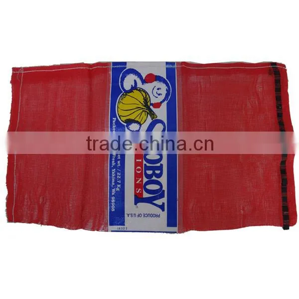 Onion Leno Drawstring Mesh Bag Potato Packing Bags photo-2