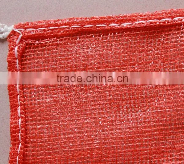 Red Leno Mesh Bag for Potato Packing photo-2
